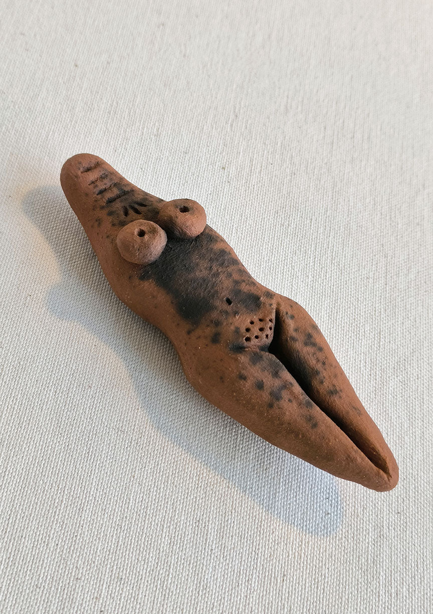 Femme de Terre - pièce décorative en terre cuite