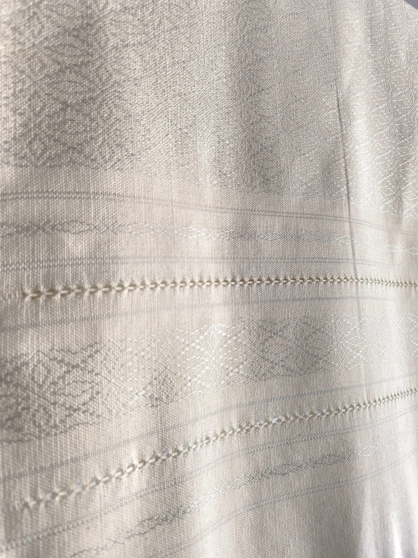 Rebozo "Rialni" plein avec des fils en soie