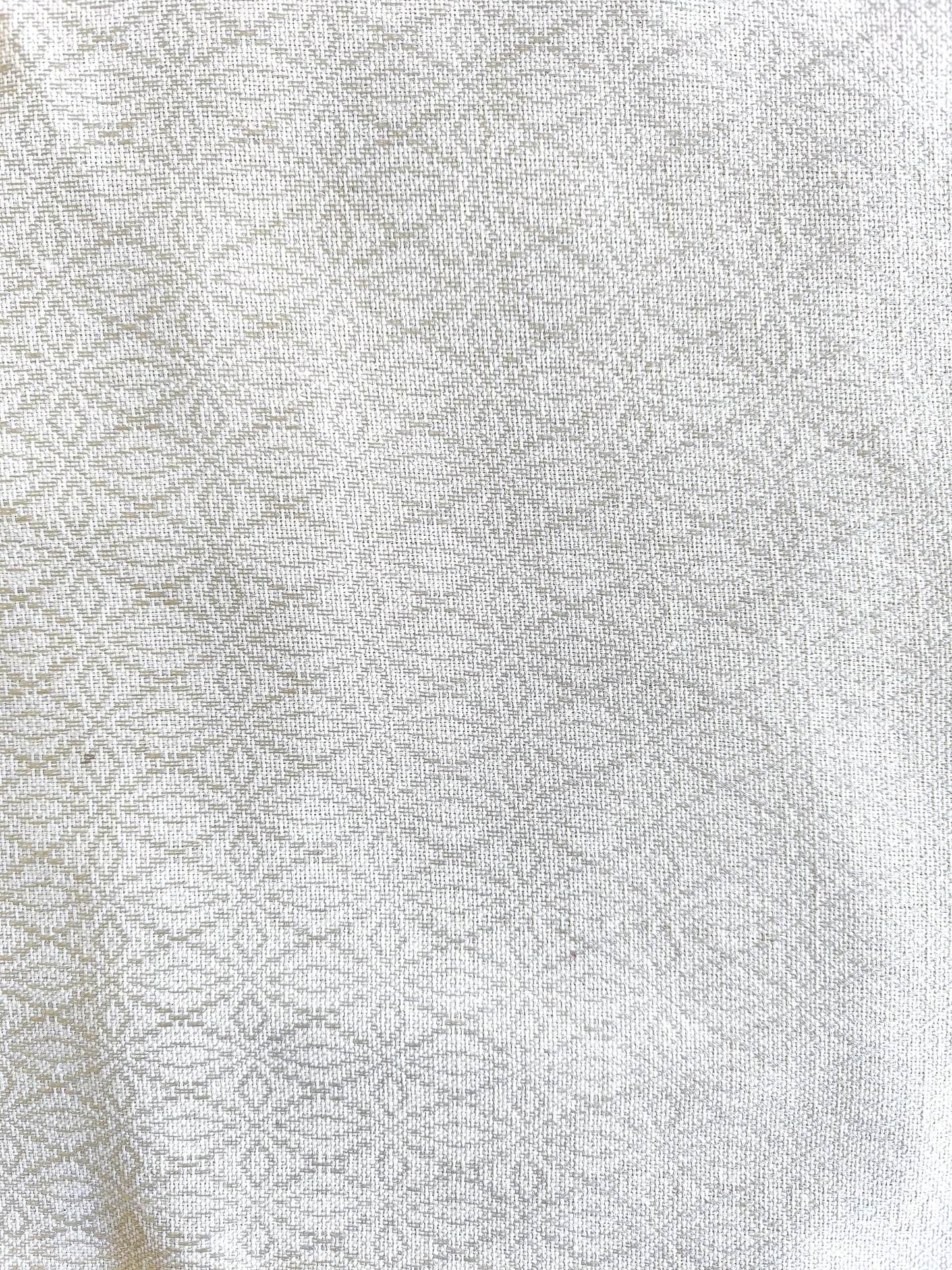 Rebozo "Rialni" plein avec des fils en soie