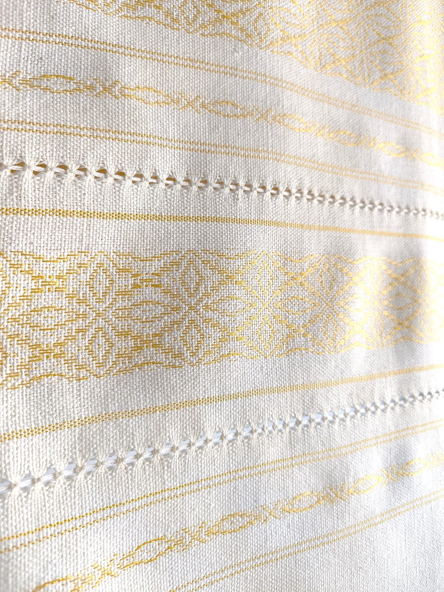 Rebozo "Rialni" plein avec des fils en soie