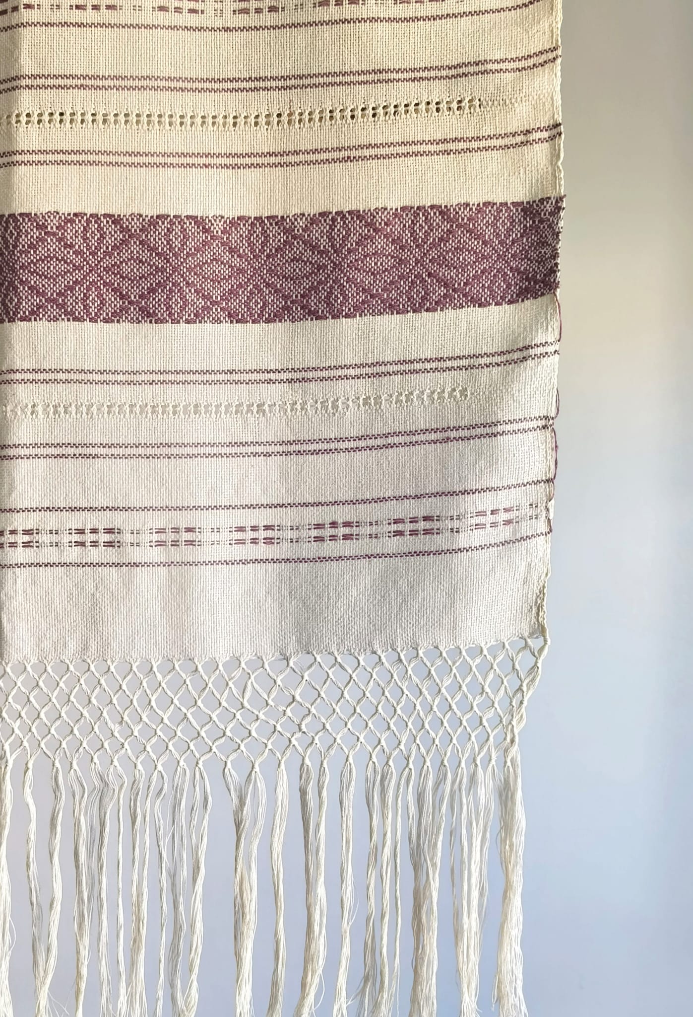 Rebozo "Rialni" aux franges