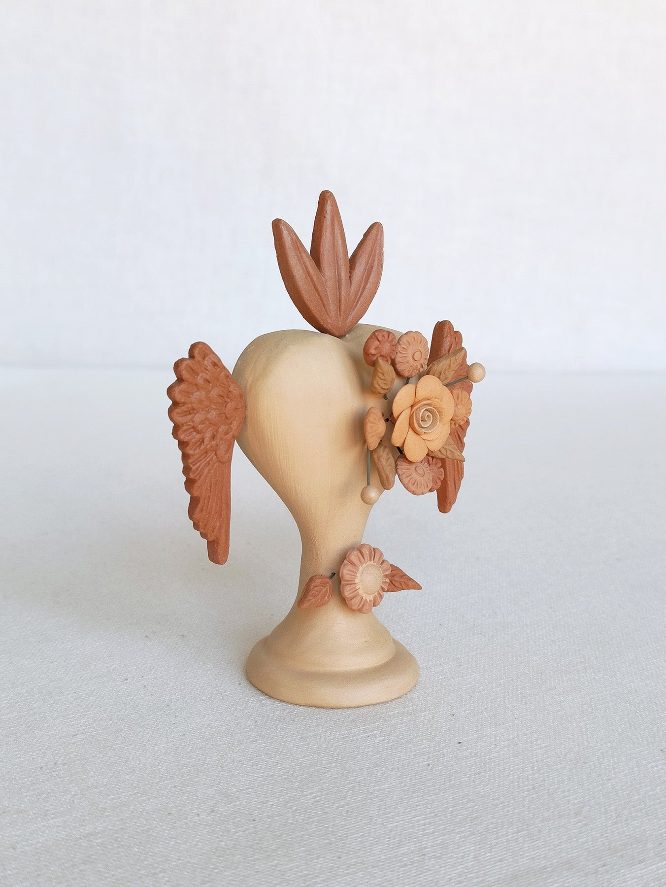 Milagrito "de Pied" fleuri avec ailes